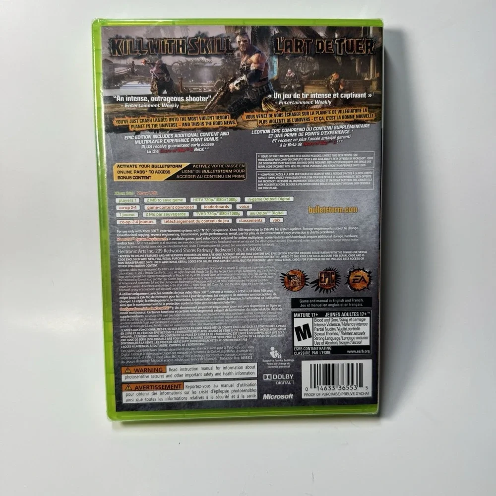 Xbox 360 Shooter Games Lot of 4 CIB (Tested & Working)